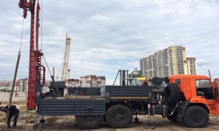 Инженерно-сейсмологические изыскания в Волхове в октябре